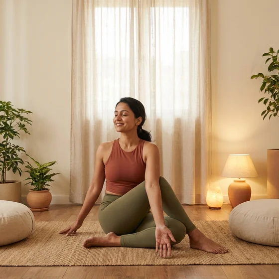Holistic Ayurvedic wellness elements for women across all life stages—hormonal health, fertility, pregnancy, and beyond