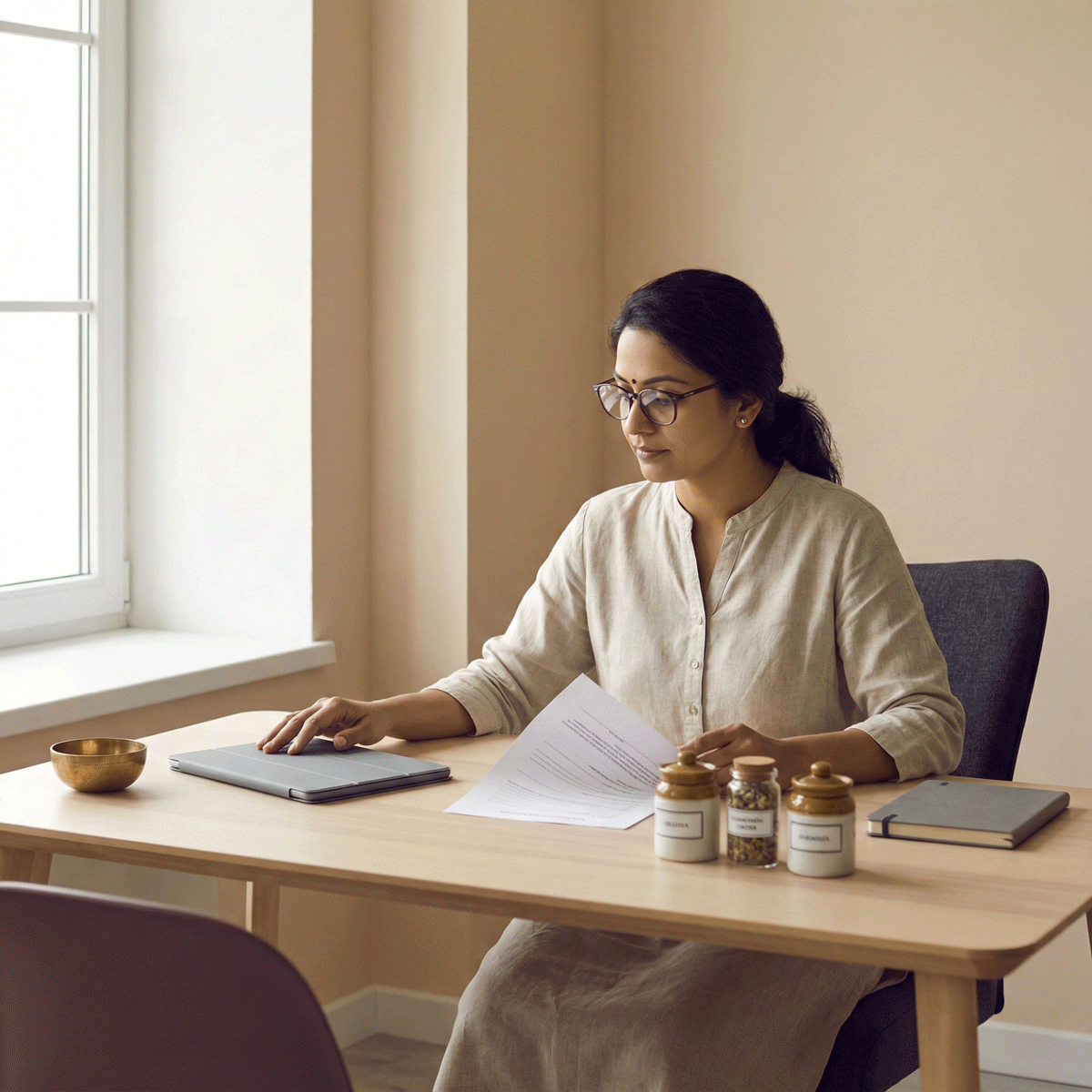 Care planning with notes and discussion